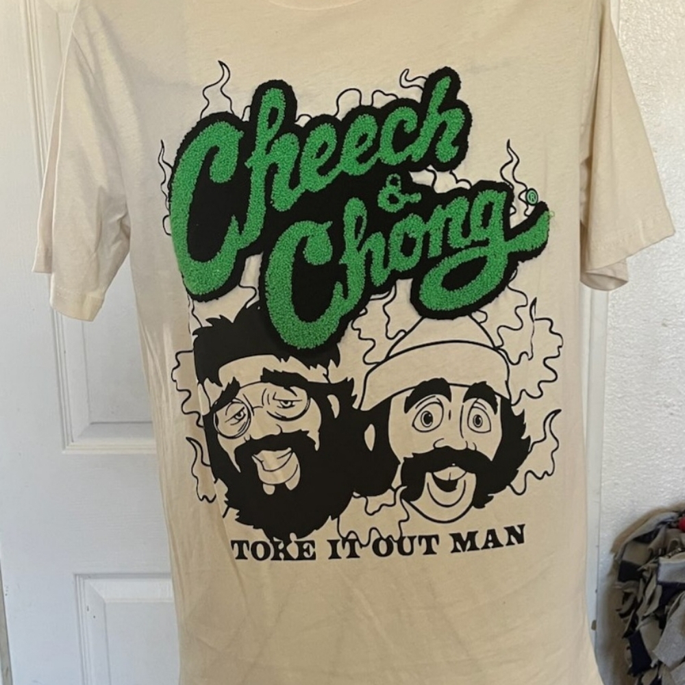 Cheech & Chong Graphic Tee - Cream